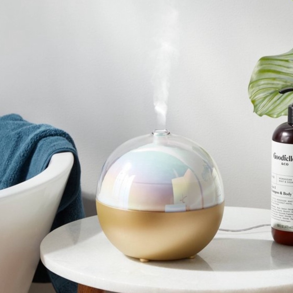 Opalhouse Iridescent and Gold Candle Holder